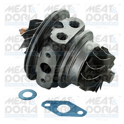 Core assembly, turbocharger